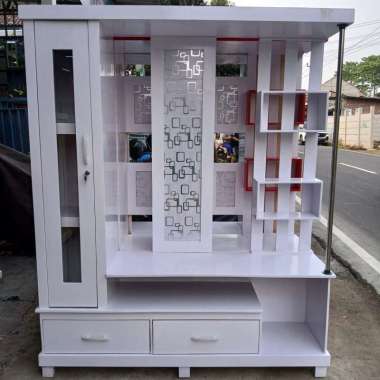 BUFET SKETSEL TV PAJANGAN SKETSEL TV BUFET TV MINIMALIS SKETSEL FREE ONGKIR SERANG KOTA PUTIH