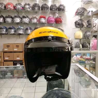 HELM CARGLOS CFM YELLOW ORIGINAL XL