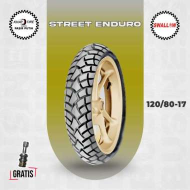 PROMO Ban Moge // SWALLOW STREET ENDURO 120/80-17 Tubeless