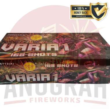 Kembang Api Top Cake Varia 1A 168s 0.8"+1"+1.2"