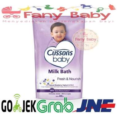 Cussons Baby (Fresh & Nourish) Milk Bath 400ml