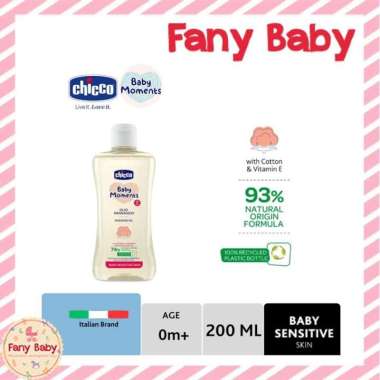 CHICCO BABY MOMENTS BABY SENSITIVE SKIN - MASSAGE OIL 200 Massage Oil 200