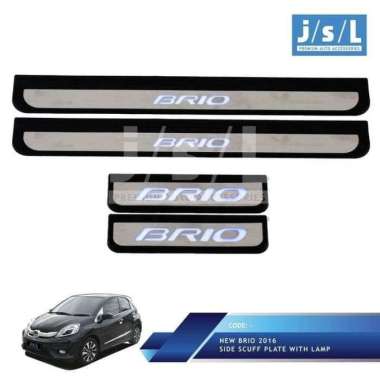 Sillplate / Sillplate Pintu Samping Lampu Honda New Brio