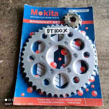 Gear Depan Belakang Yamaha DT100 12/45 Japan High Quality