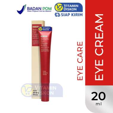 FOR SKIN'S SAKE FSS RETINAL EYE CREAM 0,05% 20 ML | Menyamarkan Kerutan, Puffy Eyes & Milia di sekit