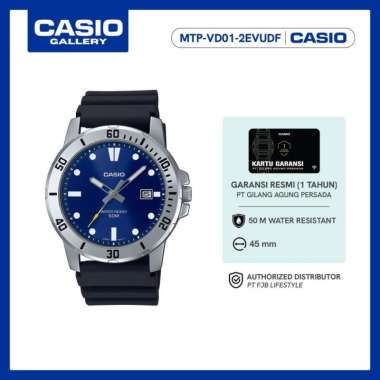 Casio Jam Tangan Pria General MTP-VD01-2EVUDF