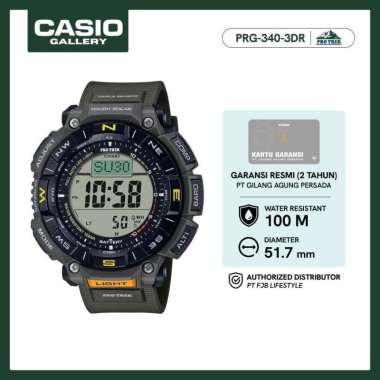 Protrek Jam Tangan Pria PRG-340-3DR Original Digital