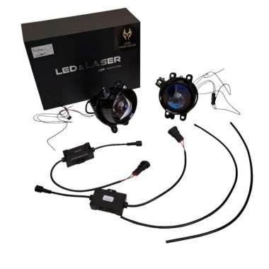Foglamp projector lucid 3 inch 1 warna led projie biled lampu kabut mobil 3 inch 1 warna lucid-toyot