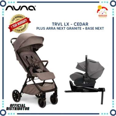 Nuna TRVL LX + Nuna Arra Next Cedar+Arra next