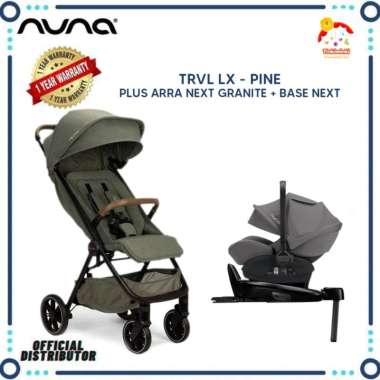 Nuna TRVL LX + Nuna Arra Next Pine+Arra next