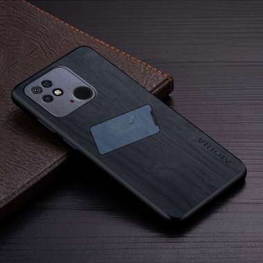Case Xiaomi Redmi 10C Case Aioria Wood Pattern Original Redmi 10C Case BK