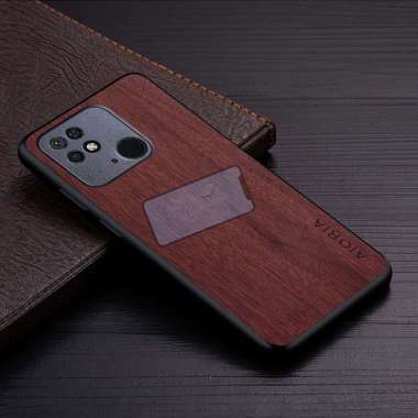 Case Xiaomi Redmi 10C Case Aioria Wood Pattern Original Redmi 10C Case BR
