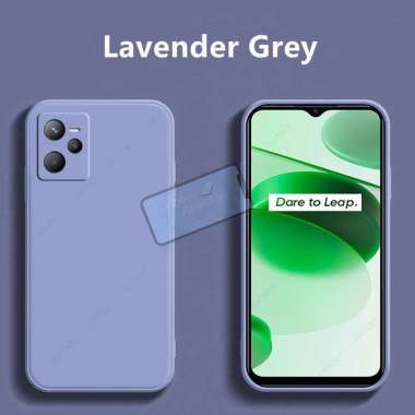 Original Liquid Silicone Case Realme Narzo 50A Prime Soft Matte Protector Case Narzo 50A Prime Laven