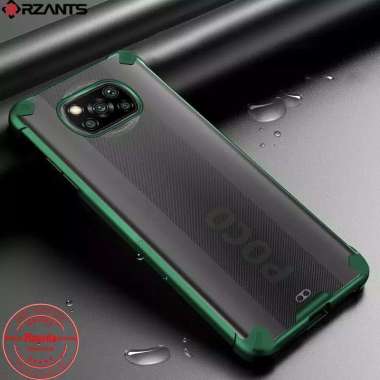 Case Xiaomi Poco X3 NFC Star Shine Original Hard Soft Bumper Case Poco Hijau