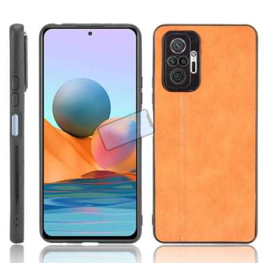 Case Xiaomi Redmi Note 10 Pro Soft Case Luxury Premium Leather anti-shock Case Redmi Note 10 Pro Ora