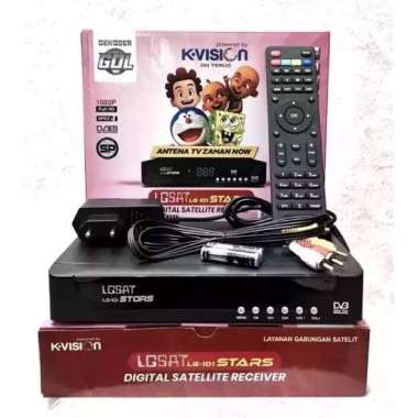 PARABOLA DIGITAL RECEIVER K-VISION LG SAT LG-101 STARS