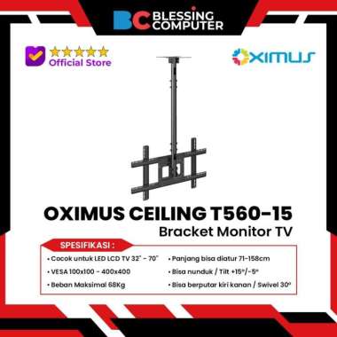 OXIMUS CEILING T560-15 Bracket Monitor TV