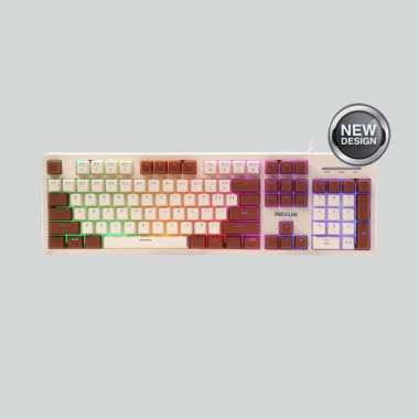 Keyboard Gaming REXUS BATTLEFIRE K9E CREAM BROWN