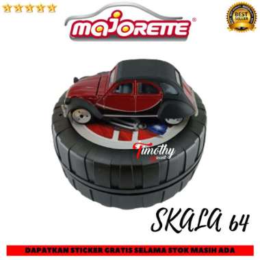 Diecast Majorette Pomade New Loose Mix Varian VW Nissan Merce Hilux Citroen Merah