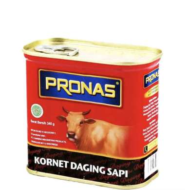 Pronas Kornetku Kornet Daging Sapi 340g Pronas kornetku