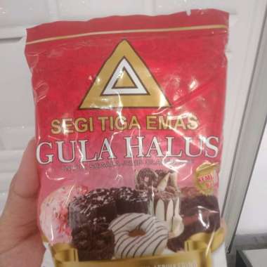 Segitiga emas Gula Halus uk250 gr