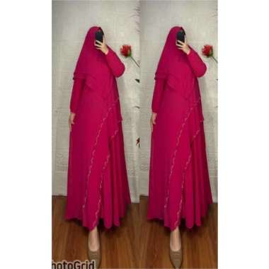 GAMIS SET HIJAB SYAR'I GAMIS CERUTY SWAROVSKI GAMIS BUSUI GAMIS SYARI SERUTI SERAGAMAN MARAWIS PENGA