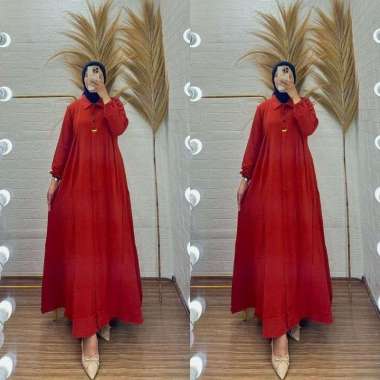 GAMIS CRINGKEL KEKINIAN GAMIS CANTIK DAN MEWAH GAMIS CRINCLE MODIS KRINGKEL LEMBUT ADEM Ld120cm (Jum