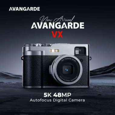 Avangarde VX 48MP Autofocus Digital Camera Avangarde Kamera Digital - Black