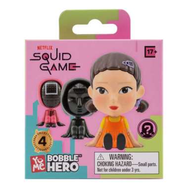 Mainan Squid Game Bobble Hero Blind Box