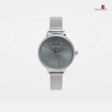 Elizabeth – Jam Tangan Wanita | Mesh Strap 2203-0657 Silver