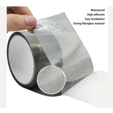 Lem Kawat Nyamuk Lakban 2 Meter Jaring Anti Nyamuk Repair Isolasi Penambal Kawat Nyamuk Berlubang