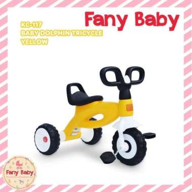 Labeille Baby Dolphin Tricycle KC - 117 Yellow