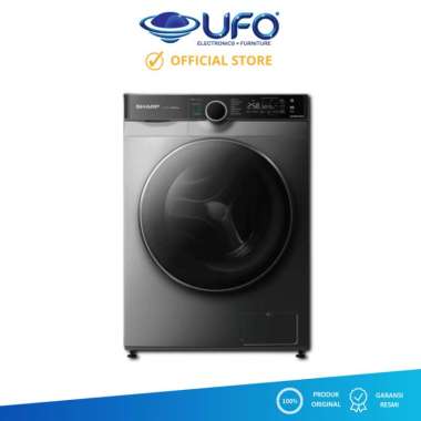Sharp Mesin Cuci Front Loading Inverter ESFL1410MSX 10Kg