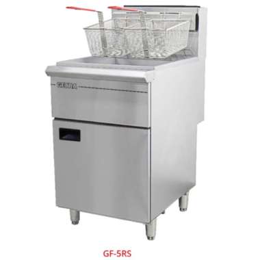 Getra GF-5RS Gas Deep Fryer Free Standing With Thermostat - Penggorengan Kapasitas 30 ~ 35 Liter - S