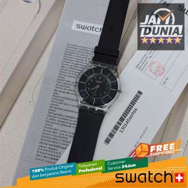 JAM TANGAN SWATCH - JAM SWATCH ORIGINAL SSO8K103 SWATCH SSO8K 103 BLACK CLASSINESS JAM TANGAN WANITA