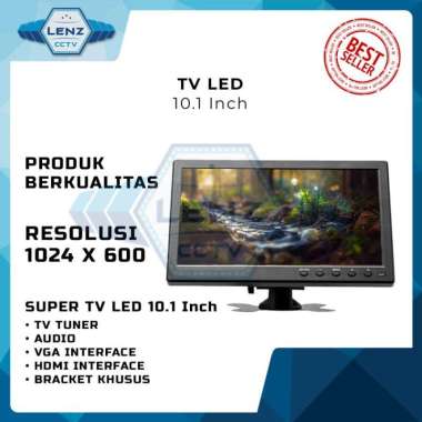 LED MONITOR 10.1 INCH (HDMI-VGA-USB-AV) / TFT LCD Color Monitor 10.1