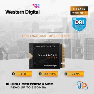 WD Black SSD SN770M M.2 Pcie Gen4 Nvme 2230 2TB - WD M2 2TB