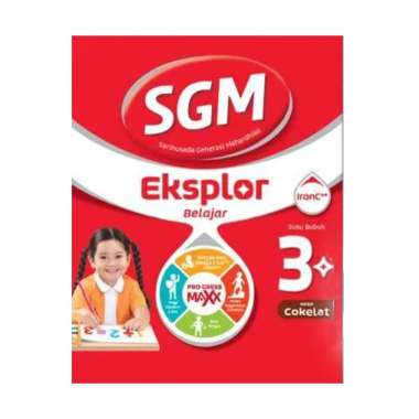 Promo Harga SGM Eksplor 3+ Susu Pertumbuhan Coklat 900 gr - Blibli