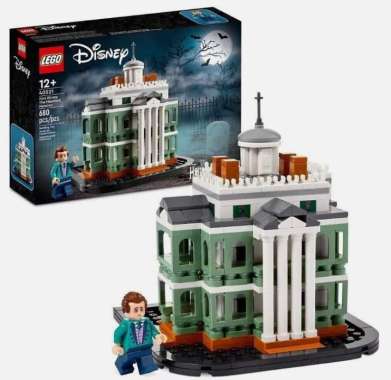 LEGO Disney 40521 - Mini The Haunted Mansion Set Building Toy Halloween House Butler Minifigure Disn