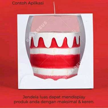 Box Korean Mini Cake Hampers Natal Jendela Mika