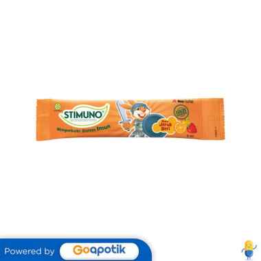 STIMUNO SIRUP RASA JERUK BERI 5 ML STICK PACK / IMUN TUBUH