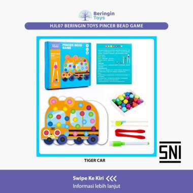 Beringin Toys - Pincer Bead Game HJL07 - Mainan Edukasi Anak CAR