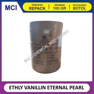 ETHYL VANILLIN ETERNAL PEARL / BUBUK VANILLA ETHYL - REPACK 100 GR