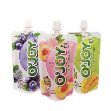 minuman jeli jelly o'joy o joy rasa blueberry persik madu mangga Mangga