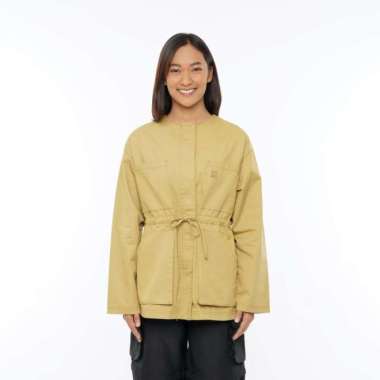 EIGER JAKET WANITA WS GEVA COLLARLESS JACKET XXL Khaki