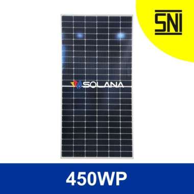 SOLANA SOLAR CELL/PANEL SURYA 24v 450wp /SOLAR PANEL MONOCRYSTALLINE 24V 450WP ORIGINAL MURAH BERGAR
