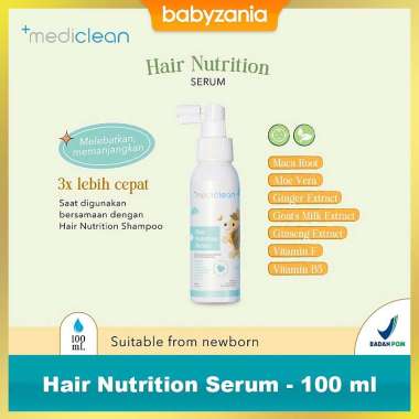 Mediclean Hair Nutrition Serum Penumbuh Rambut Bayi & Anak - 100 ml