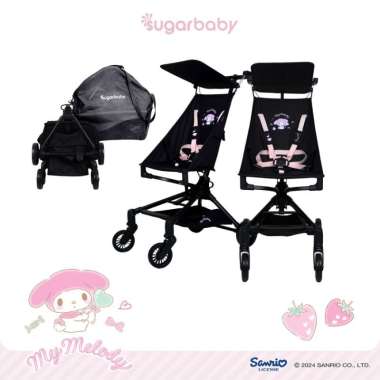 SugarBaby Sanrio Series/Feeding Set/Training Cup/Stroller/Multi Chair MINI STROLLER MY MELODY