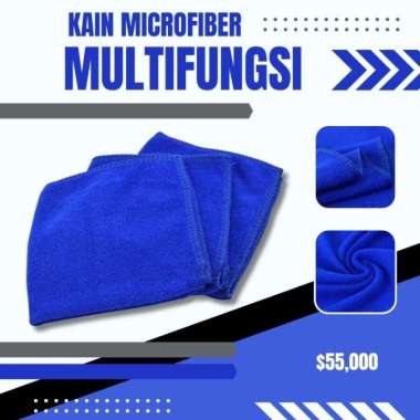Kain Lap Microfiber Mobil 2 Sisi / Kain Mikrofiber Motor Premium