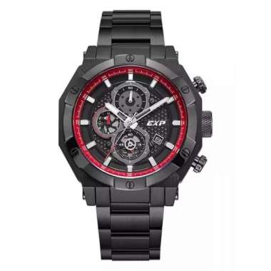 Jam Tangan Pria Expedition Original 100% Stainless Steel Sport Black E6385 BCBIGBARE